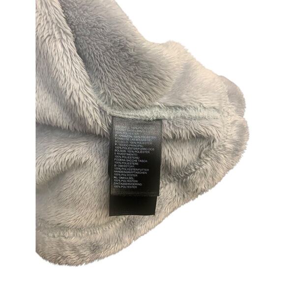 The‎ North Face Jacket Girls Extra Large Gray Full Zip Fleece Pockets Osolita - Picture 13 of 13